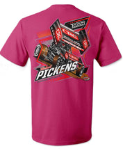 Load image into Gallery viewer, Michael Pickens 2024 Signature Sprint Car T-shirt - Women&#39;s &amp; Kids - Pink
