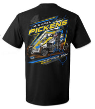 Load image into Gallery viewer, Michael Pickens 2024 Australian Tour T-shirt - Black
