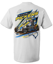 Load image into Gallery viewer, Michael Pickens 2024 Australian Tour T-shirt - White
