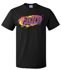 Michael Pickens 2024/25 "Neon Win" T-shirt - Black