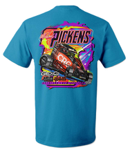 Load image into Gallery viewer, Michael Pickens 2024/25 &quot;Neon Win&quot; T-shirt - Blue
