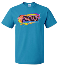 Load image into Gallery viewer, Michael Pickens 2024/25 &quot;Neon Win&quot; T-shirt - Blue
