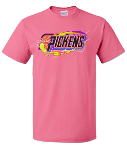 Michael Pickens 2024/25 "Neon Win" T-shirt - Pink